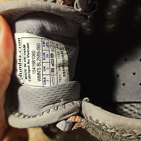 Columbia Womens hiking shoes - Picture 4 of 4